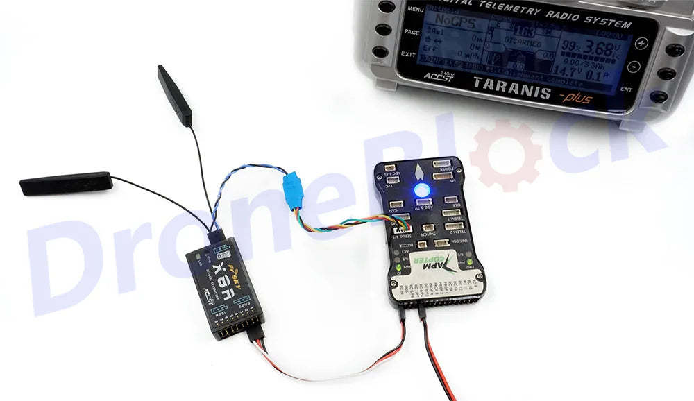 FrSky Yaapu Telemetry Converter Cable - Pixhawk to Taranis X9D Plus QX7 Jumper T16 Smart Port R9 Slim+ R9 X8R XSR R9M X4R Receiver 7 FrSky Yaapu Telemetry, https://github.com/yaapu/FrskyTelemetryScript