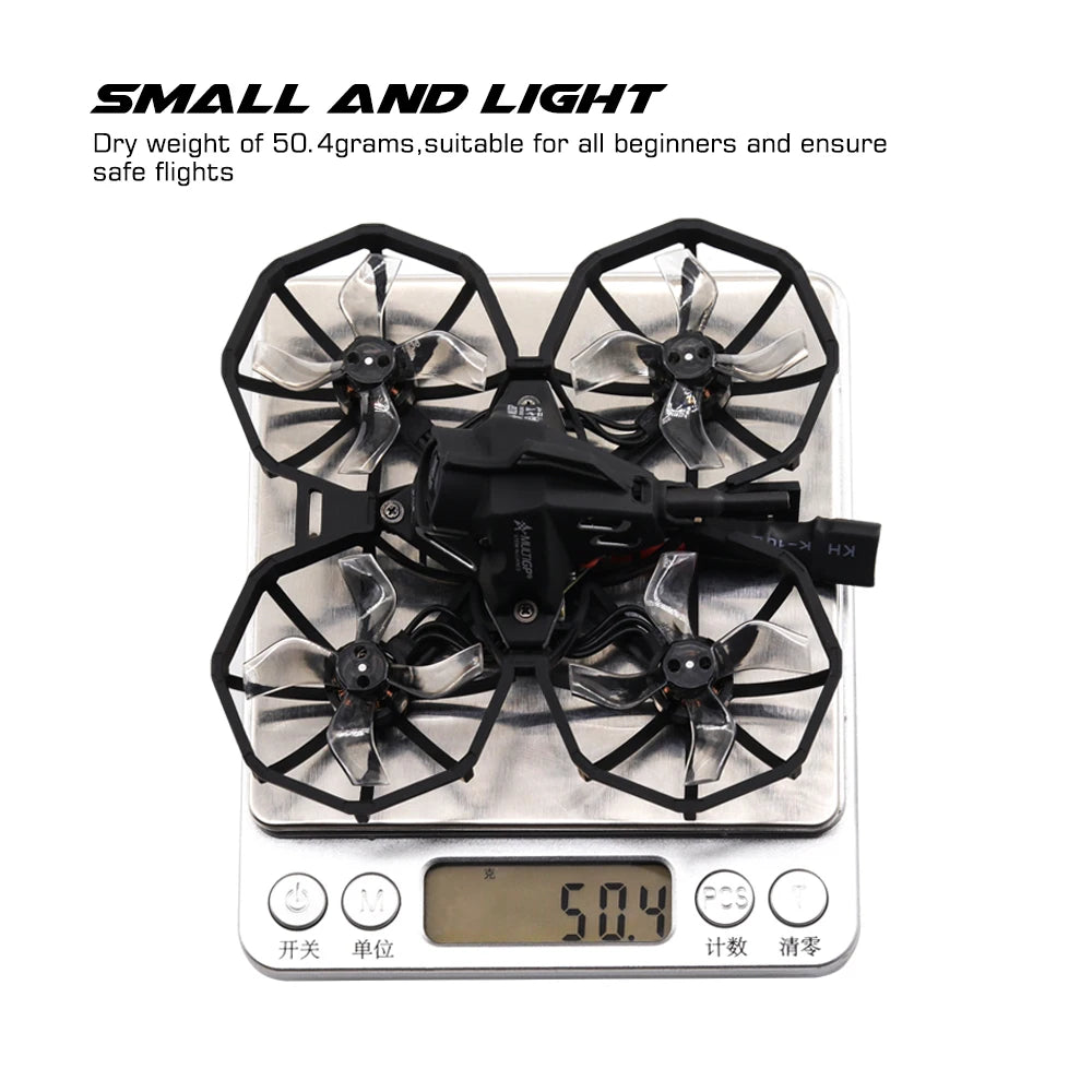 TCMMRC MULTIGP Junior Racer 75 - Professional Mini Quadcopter AIO FC with Caddx HD Camera FPV Racing Drone Kit RTF Indoor Toy 10 TCMMRC MULTIGP Junior Racer 75, SMALL AND LIGHT Dry weight of 50.4grams,suitable for all beginners