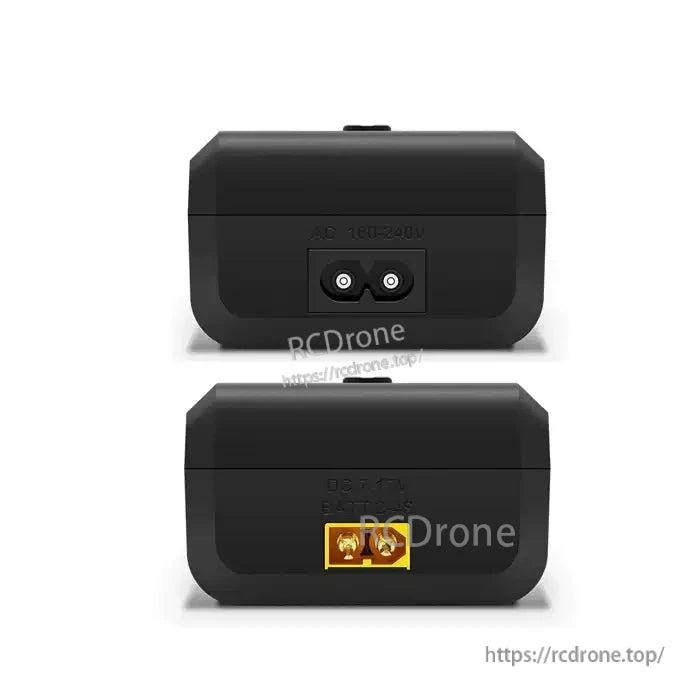 Ultra Power UP-S4AC Four-Channel AC/DC Charger, Ultra Power UP-S4AC 2S LiPo/LiHV charger with 100-240V AC input, 7.4V DC output, supports four-channel charging.