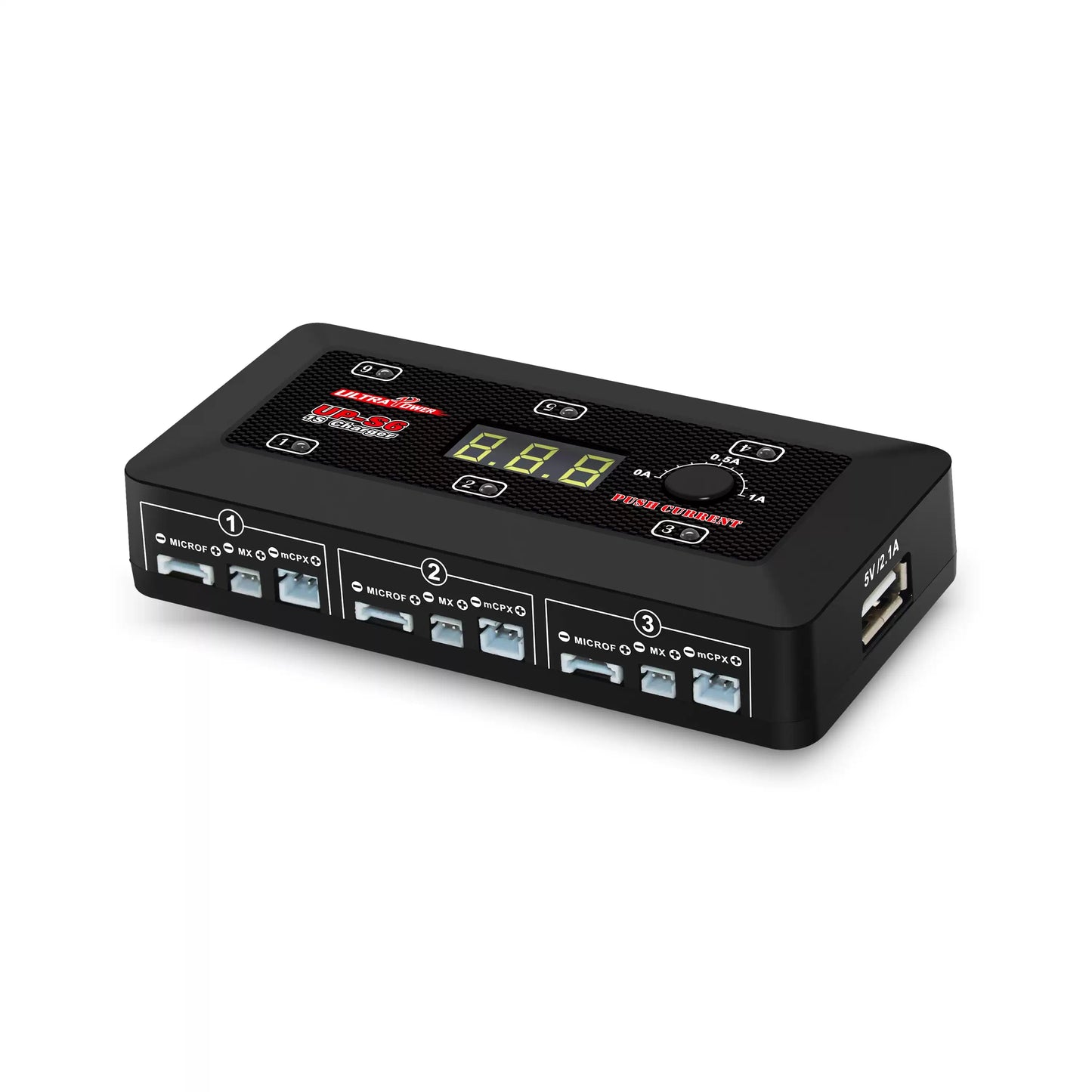 Ultra Power UP-S6 6×1S LiPo/LiHV DC Charger, Ultra Power UP-S6 6X1S LiPo/LiHV DC Charger