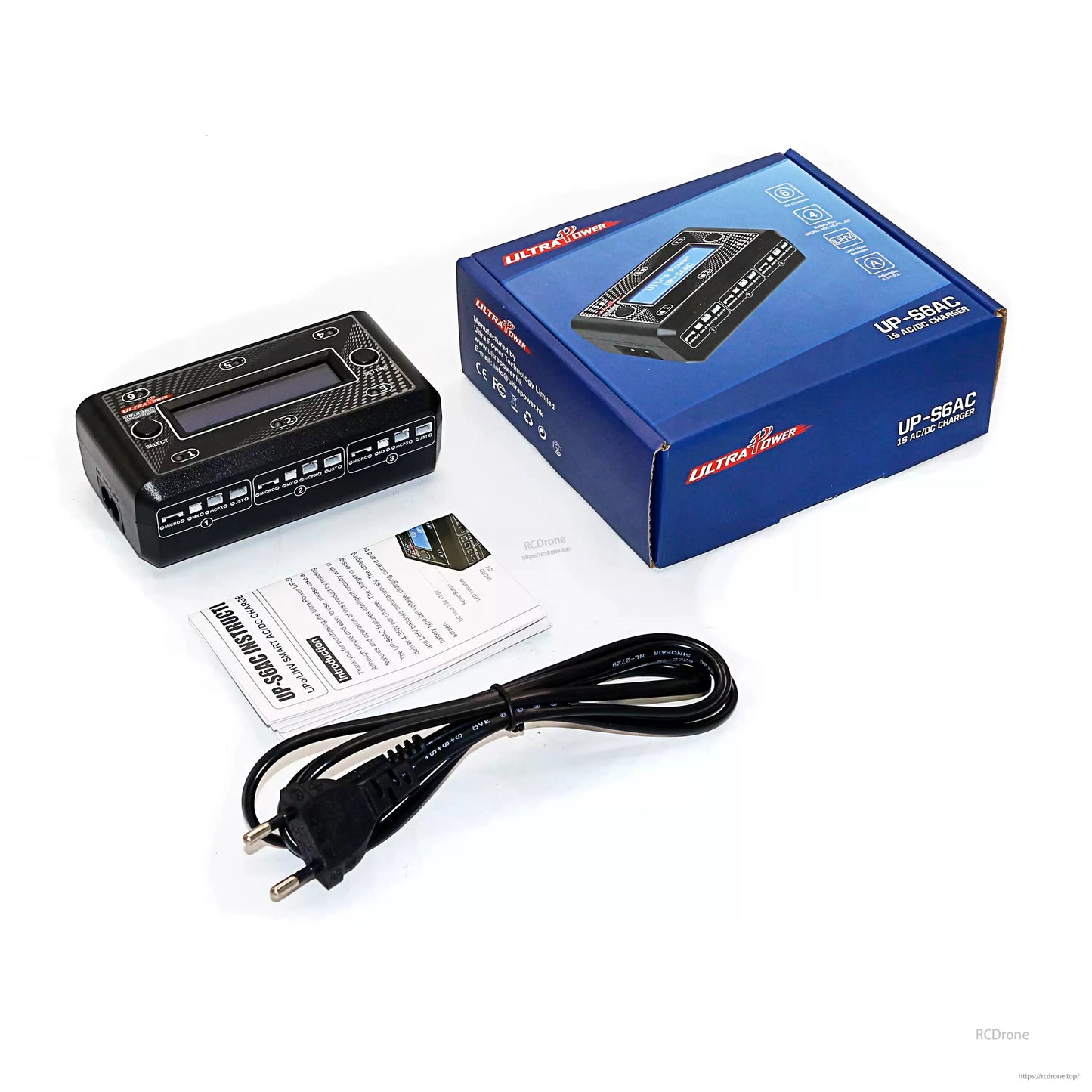 Ultra Power UP-S6AC 6x1S LiPo/LiHV AC/DC Charger, Ultra Power UP-S6AC 6X1S LiPo/LiHV AC/DC Charger