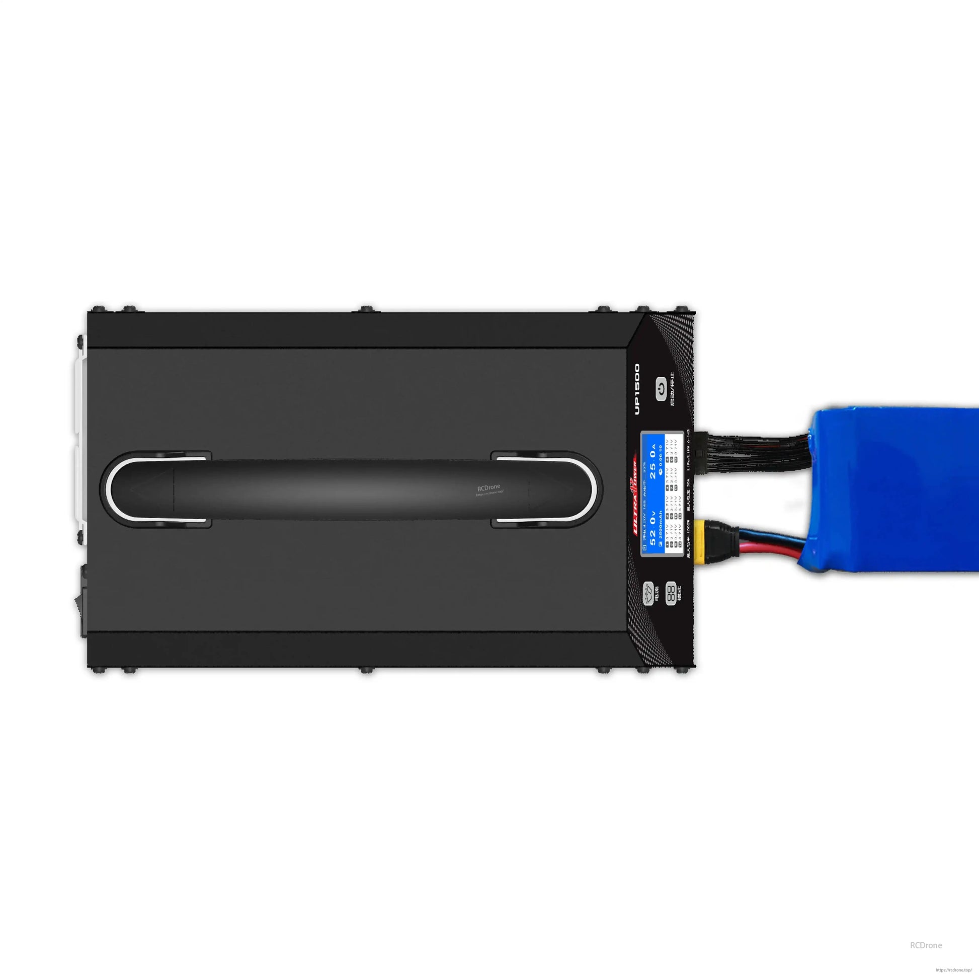 Ultra Power UP1500 1500W 30A 6-14S LiPo/LiHV Intelligent Charger, AC 100-240V, 4.50V LiHV, 2.4" LCD