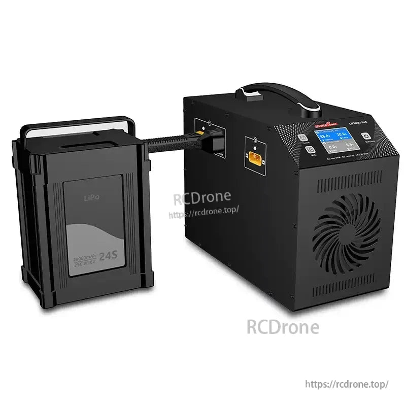Ultra Power UP3000-24S Charger, Ultra Power UP3000-24S: 3000W, 35A dual-channel charger for 16–24S LiPo/LiHV batteries, ideal for high-capacity drone and RC applications.