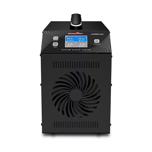 Ultra Power UP3000-24S Charger, 3000W 35A Dual-Channel 16–24S LiPo/LiHV, 100–240V AC, Balance/Storage