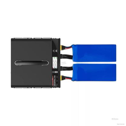 Ultra Power UP4000-14S Dual-Channel LiPo/LiHV Intelligent Charger, 2x2000W 40A, 6-14S, AC 100-240V, 3.2-inch LCD