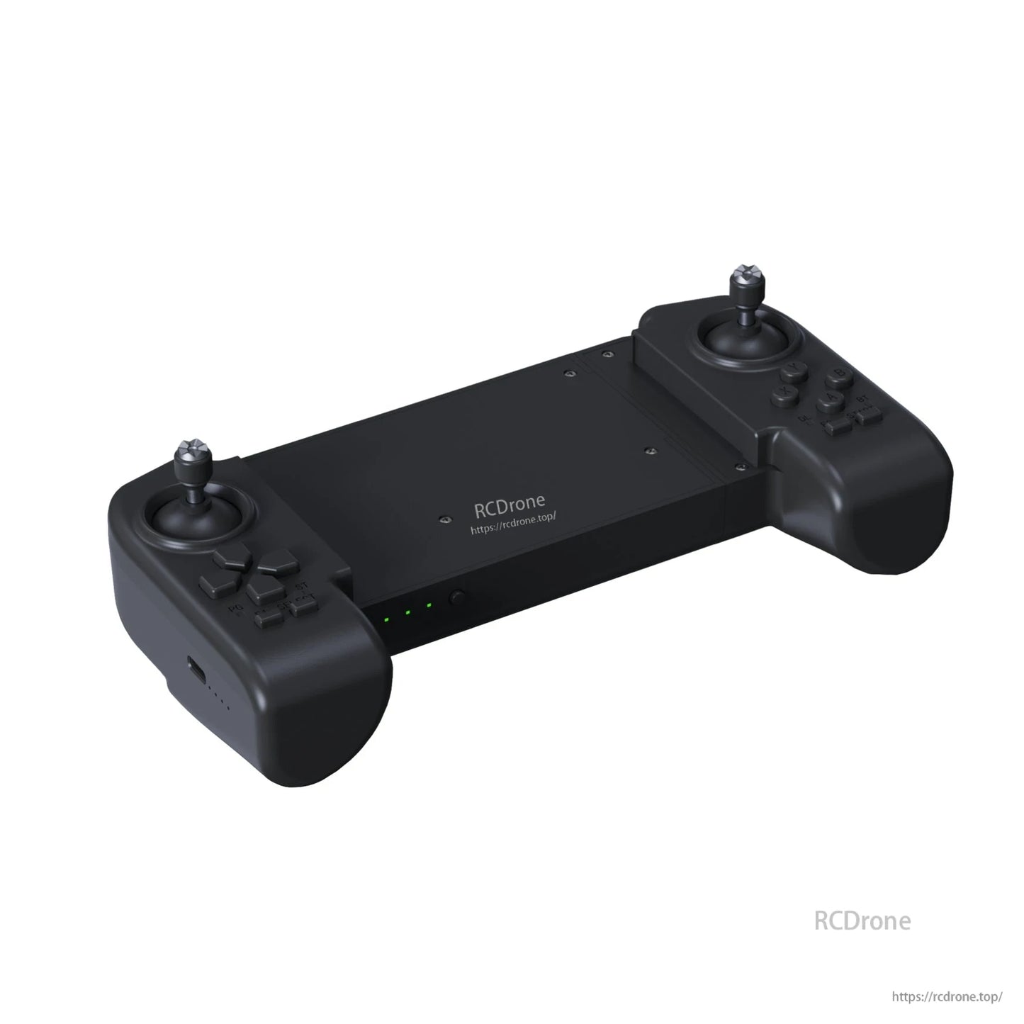 Unitree Go2 Robot Remote Controller, Unitree Go2 remote: 2.4GHz, 100m+ range, 2500mAh battery, Type-C, Bluetooth, 4.5h runtime.