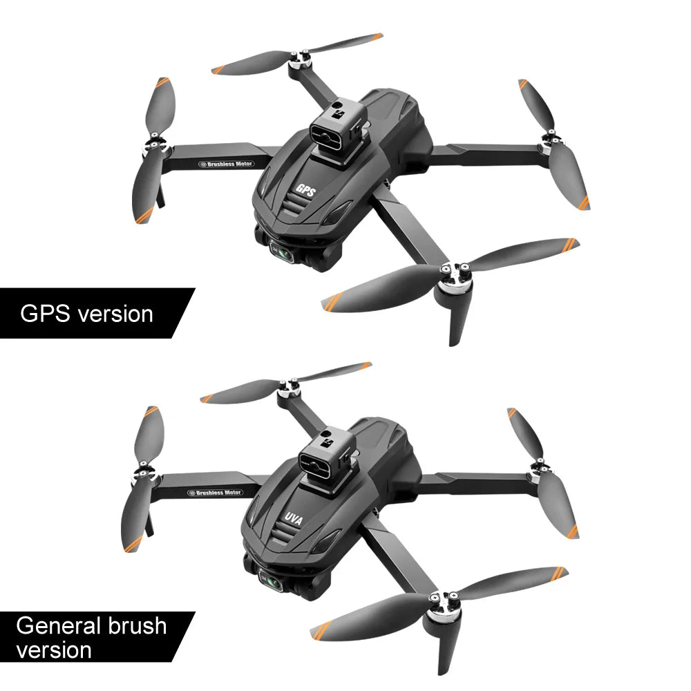 Anefiior V168 Pro Max GPS Drone features advanced GPS and brushed motors for stable flight performance.