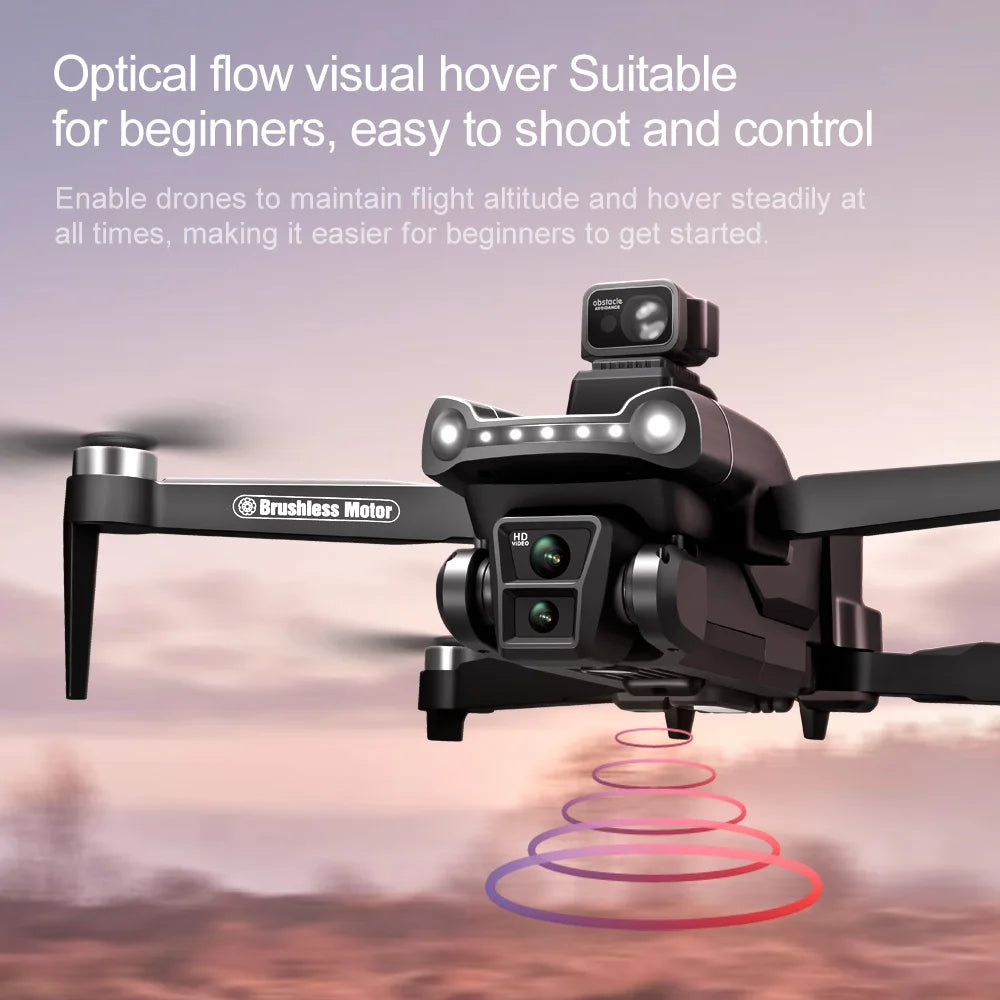 The V198 MAX PRO Drone features optical flow visual hover technology, suitable for beginners with easy shot and control.