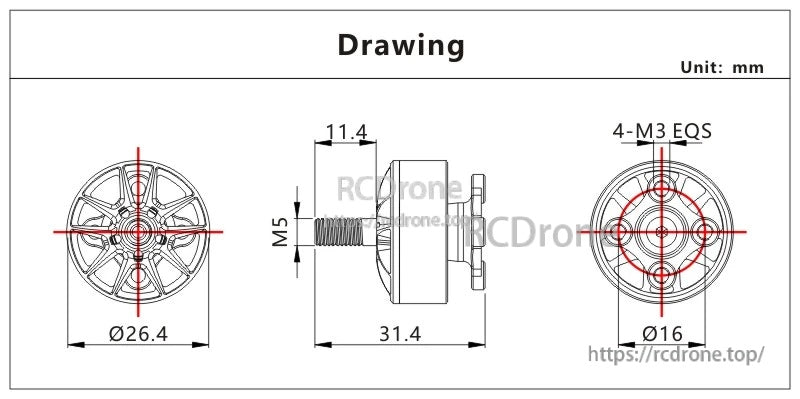 VCI 2207 YUKI SAVAGE - 2120KV/2160KV MOTOR