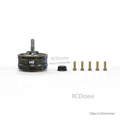 Package contents: motor with screw set and cap/adapter included