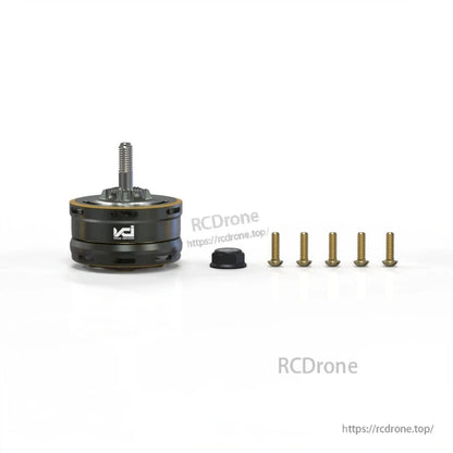 Package contents: 3008 motor, mounting screws set, and small black accessory cap/spacer