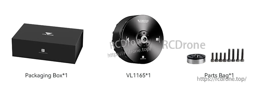 VL1165 packing list