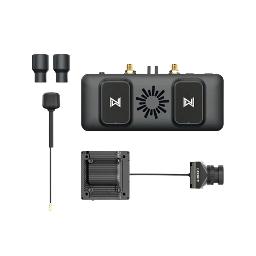 Walksnail Avatar FPV VRX with Avatar HD Pro Kit (Single) – 1080p60 HDMI Out, 5.8GHz, 4-antenna 4km, 2S-6S, Canvas OSD