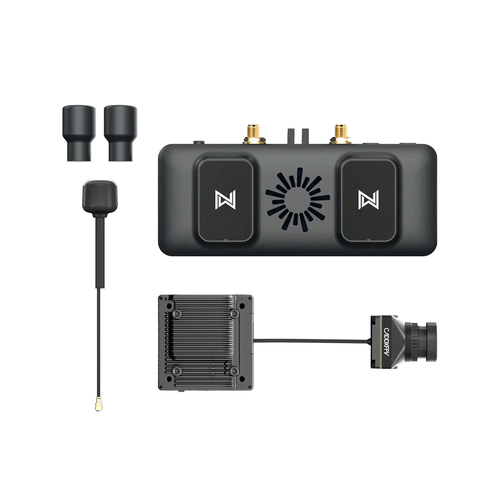 Walksnail Avatar FPV VRX with Avatar HD Pro Kit (Single) – 1080p60 HDMI Out, 5.8GHz, 4-antenna 4km, 2S-6S, Canvas OSD
