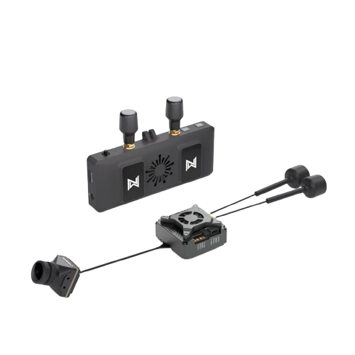 Walksnail Avatar FPV VRX receiver with dual antennas plus GT kit camera and video transmitter set