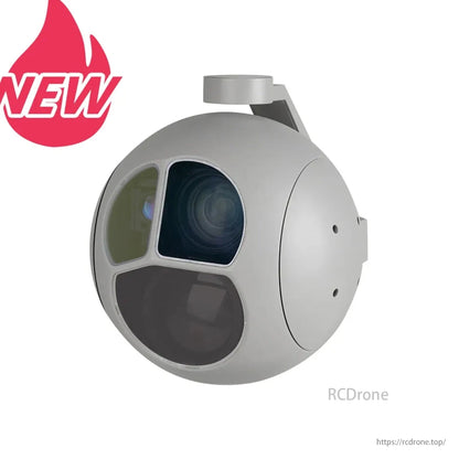 ViewPro A30TR-1575 Gimbal-camera voor drone - 5x optische IR thermisch 30x optische Starlight EO-camera Al Tracking, 5000m LRF
