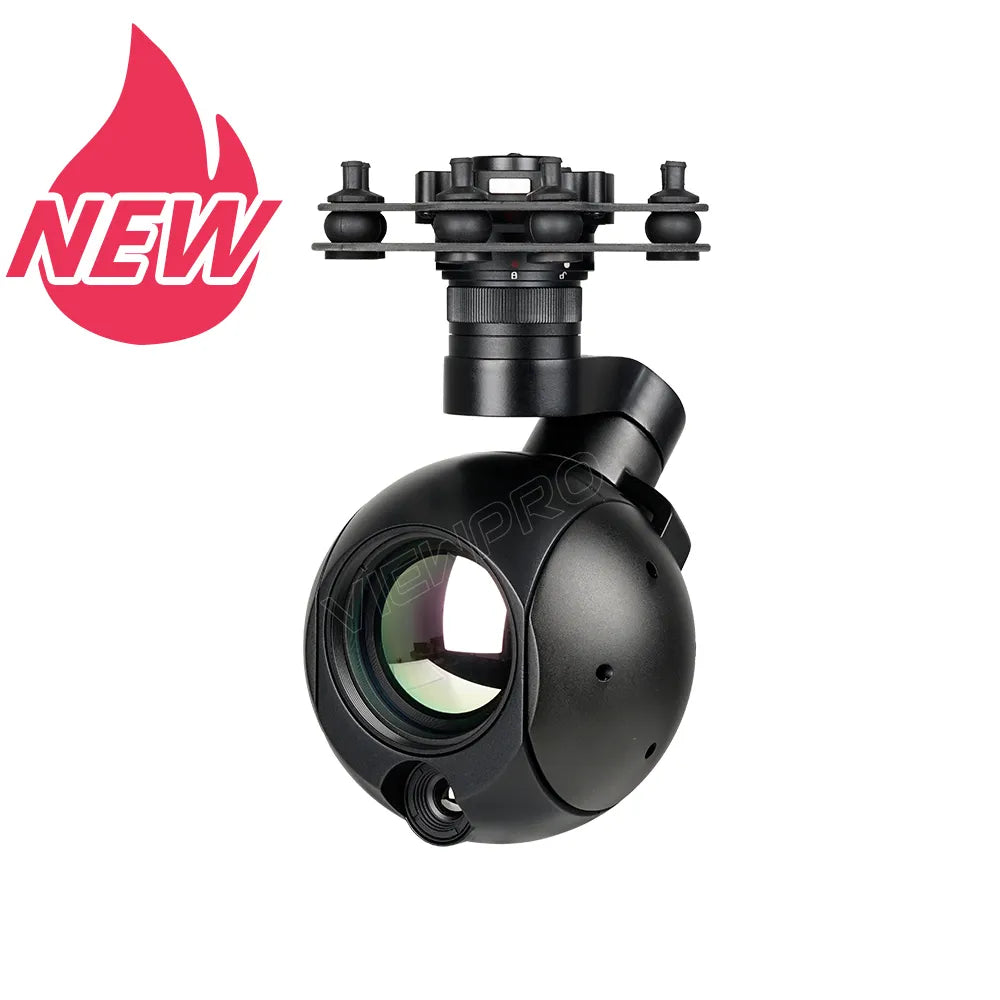 ViewPro AT9-50 Dual Thermal Drone Gimbal Camera - 5x Zoom 9.1mm 50mm 640 IR Thermal Imaging