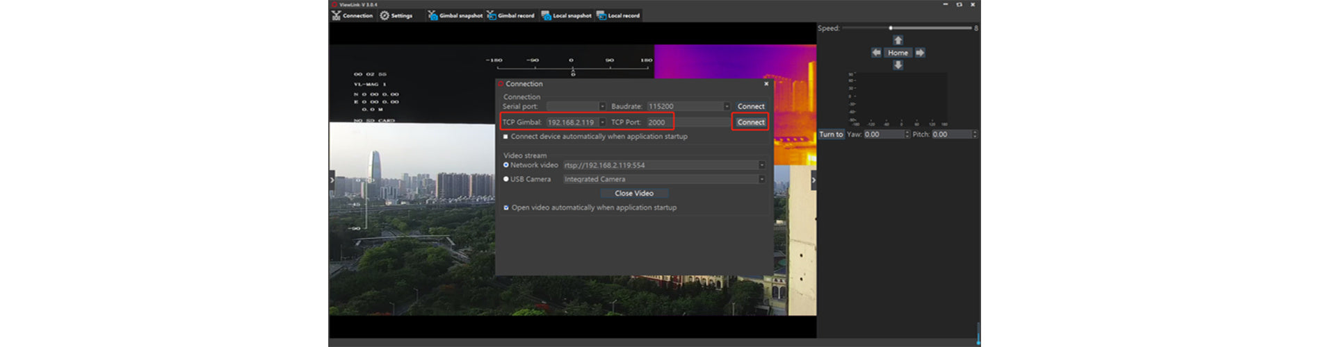 ViewPro Mini Z10TIRM Drone Gimbal, Capture stunning 3-axis stabilized footage with this compact gimbal for aerial photography and videography.