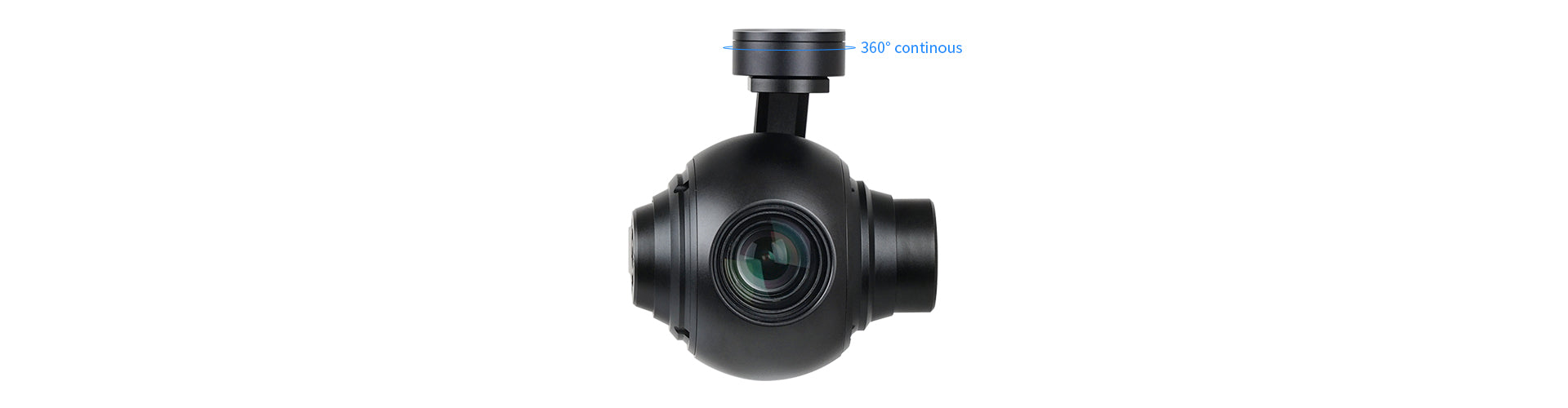 ViewPro Q10N 10x Optical Zoom Gimbal, Viewport is an easy assembly option called 'plug and play'.