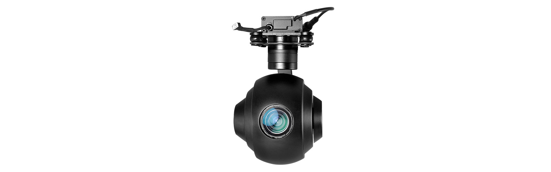 ViewPro Q20T 20x Optical Object Tracking Gimbal, This 3-axis gimbal camera for UAV has aluminum alloy housing for lightweight design and effective anti-interference and cooling.