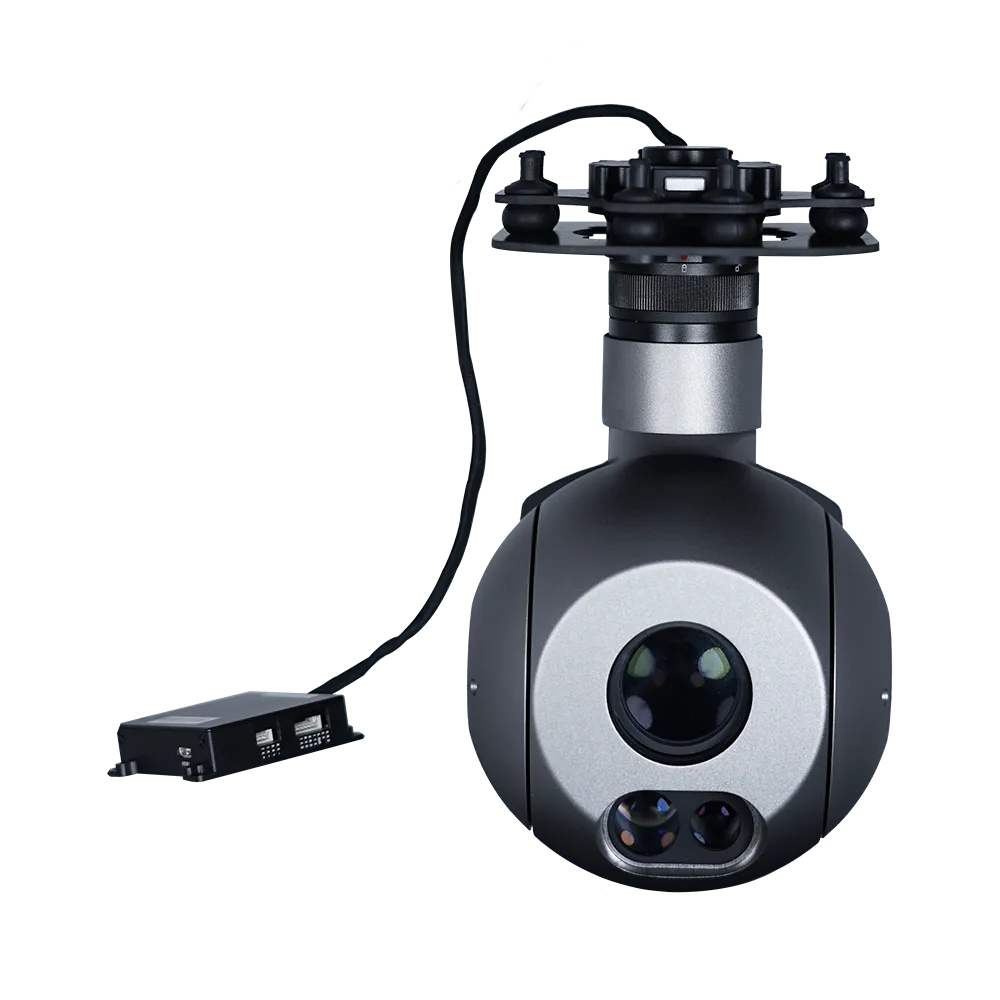 ViewPro Q30TM Dual Sensors Drone Gimbal Camera - 30x Optical Zoom EO, 3KM Laser Rangefinder, GPS Coordinate