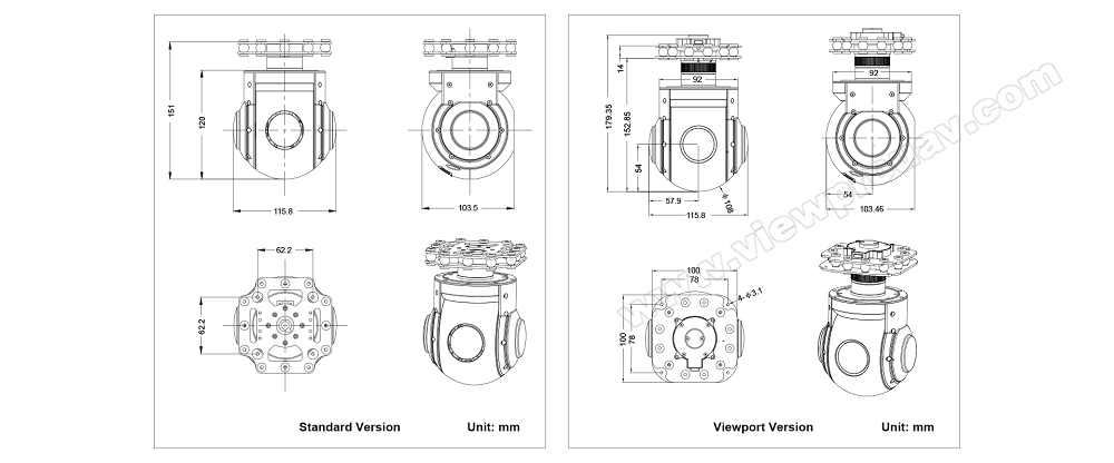 The ViewPro U30T Starlight Camera has a 4NA/5 standard version.