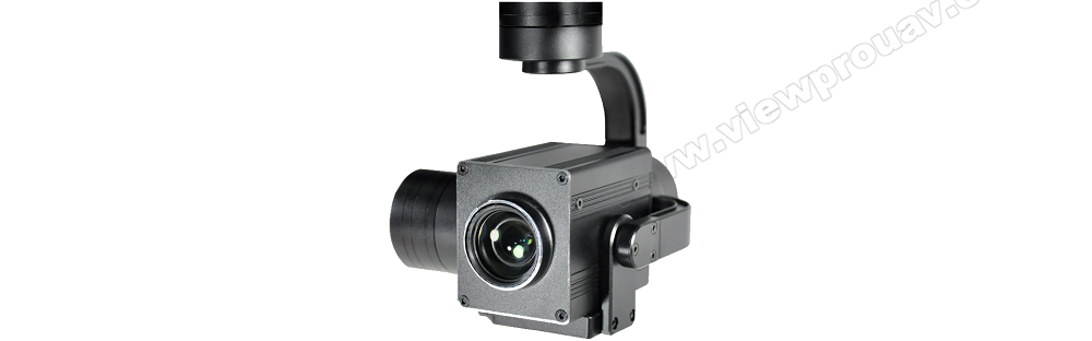 ViewPro Z10F 10x Optical Zoom Gimbal, The Z10F supports HDMI and AV output.