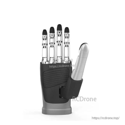Vizum Intelligent Vihero Dexterous Robot Hand, Vizum Vihero: 16-DoF, 5-finger anthropomorphic robot hand, 24V CAN FD, 233x89x45 mm, 780 g.