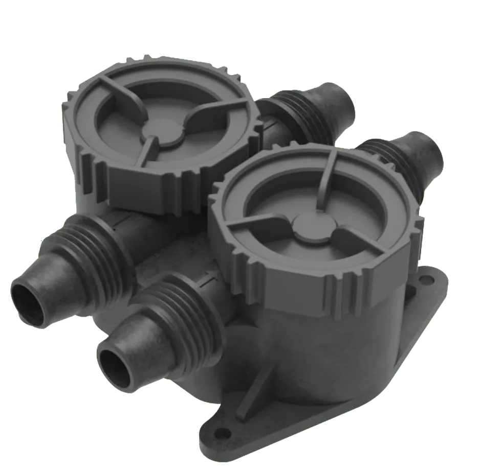 VK FL-2 Dual-Channel Paddle Wheel Flow Meter –  5–60L/min, PWM Output, IP67 Waterproof for Agriculture Drones