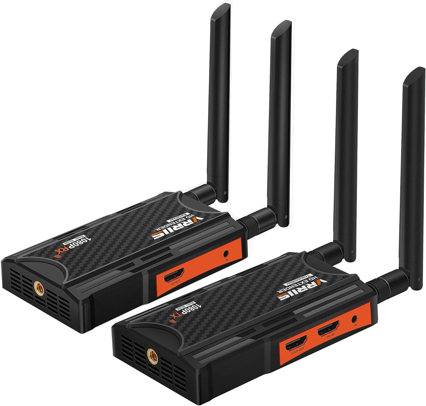 Vrriis WL009 - 250 Meters 2.4G+5.8G 1080P@60HZ Wireless HDMI Extender Transmitter and Receiver