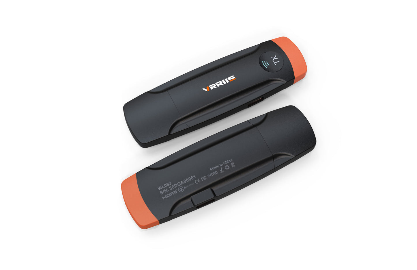 Vrriis WL093 mini wireless HDMI transmitter and receiver for transmitting video signals over short distances.