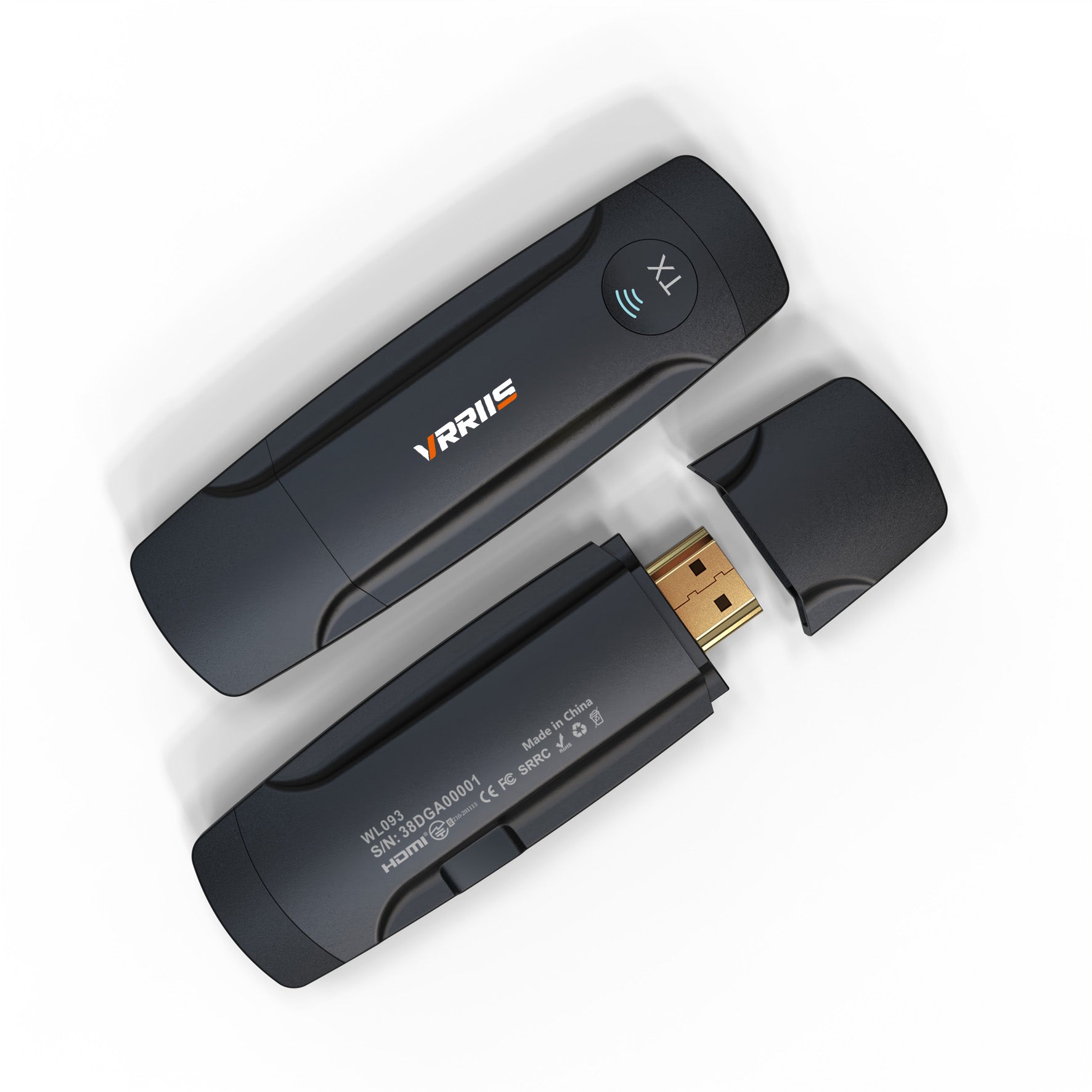 値下げ　VRRIS 1080P ワイヤレス映像伝送機器 Vrriis WL093 - 60メートル1080P@60Hz MINIワイヤレス HDMI ビデオ送信