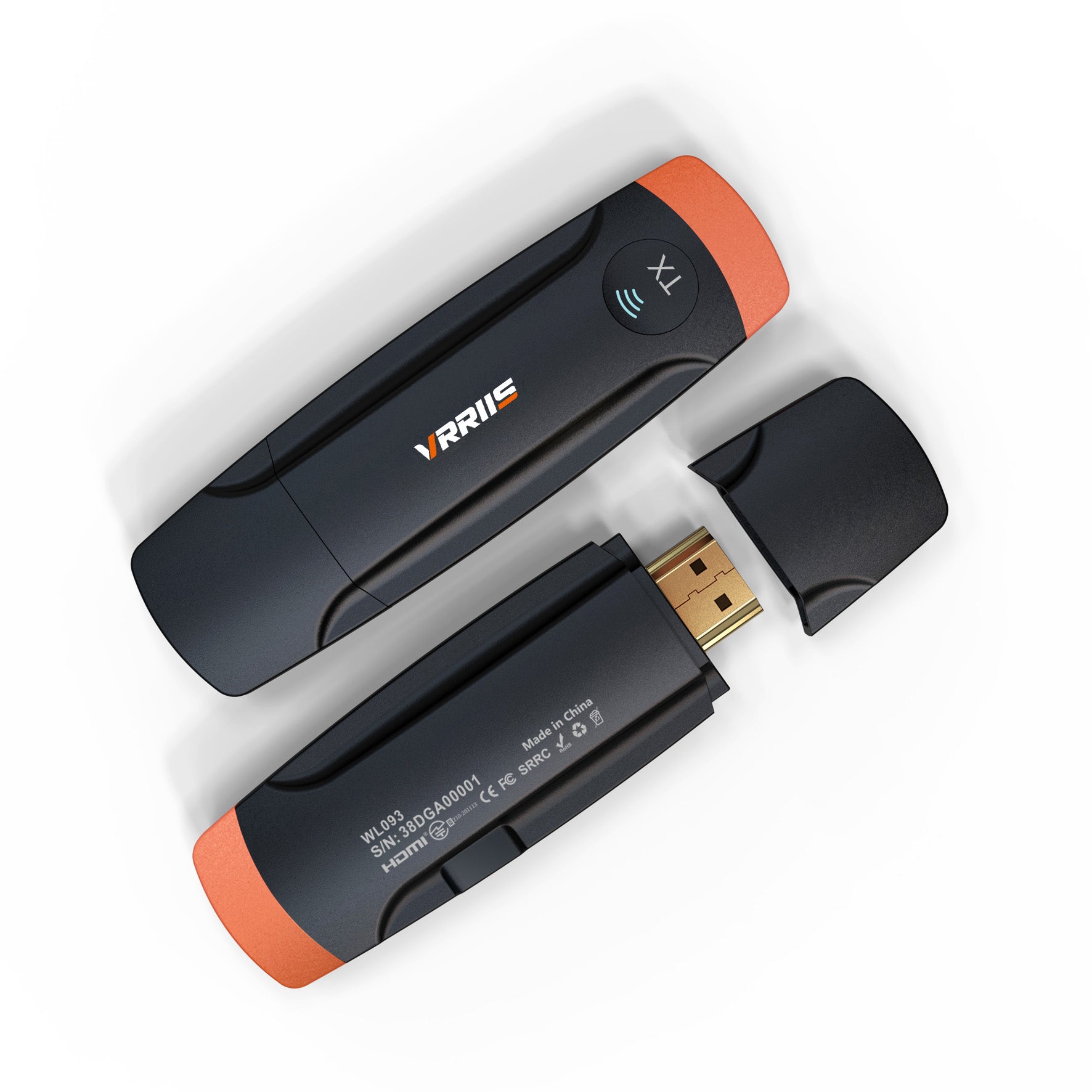 Vrriis WL093 - 60メートル1080P@60Hz MINIワイヤレス HDMI ビデオ送信