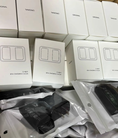 WB37 替換外接電池 & 雙充電器集線器，兼容 DJI T30 T40 T50 T60 T70 T100 Matrice 4 遙控器