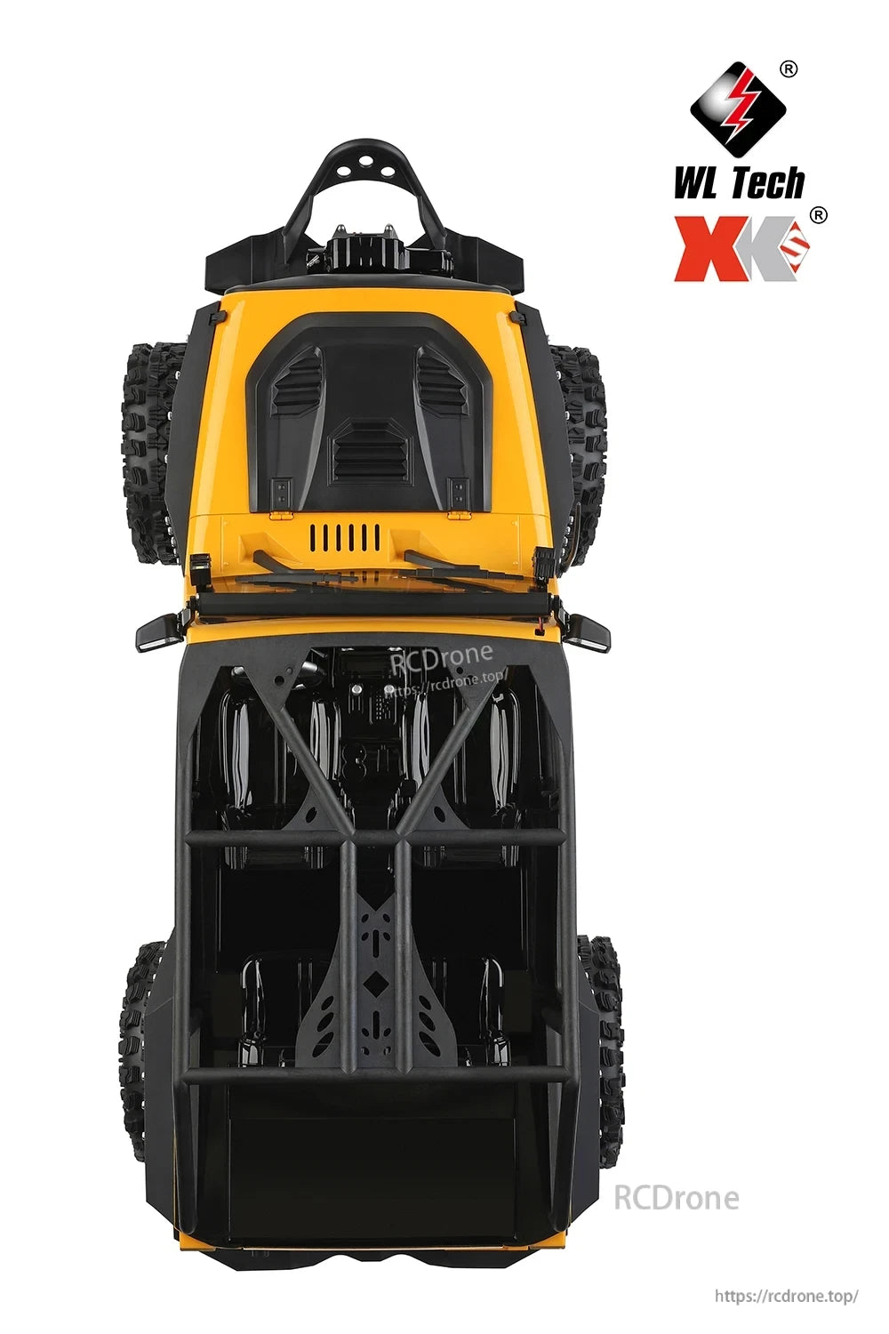 WLtoys 104026 1/10 Rc Car, A smartphone with approximately 100M control distance and around 45-minute battery life per charge.