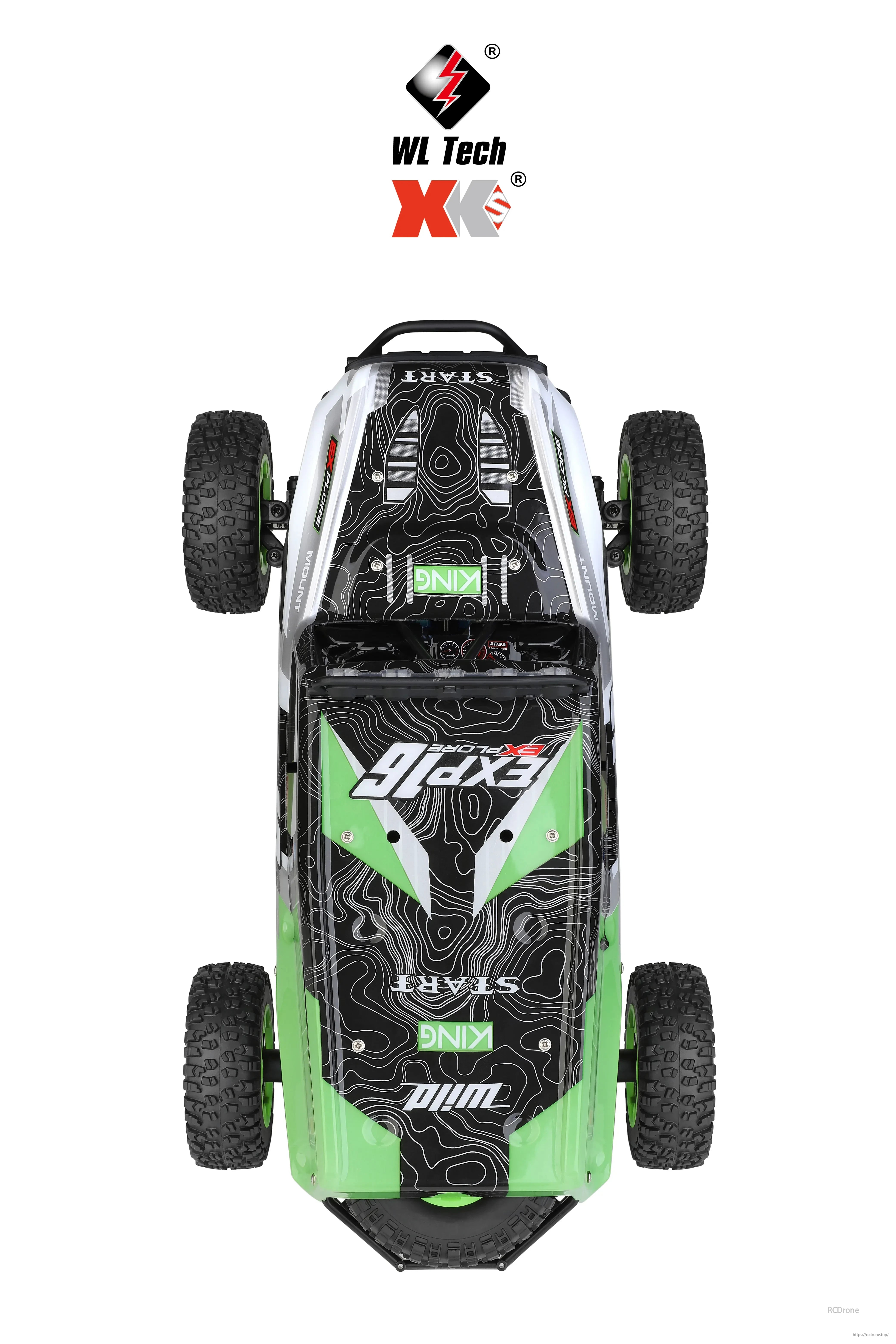 WLtoys 124006 1/12 Rc Car, WLtoys 124006: 1/12 scale RC car with 4x4 off-road truck features.