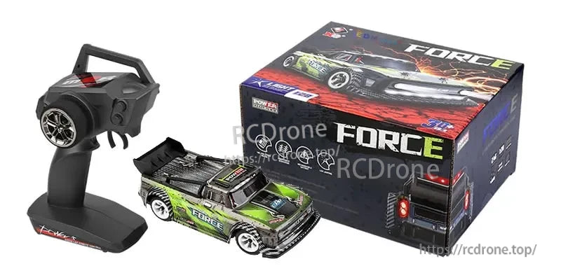WLtoys 284131 1:28 Scale 4WD RC Racing Car, A compact 1:28 scale 4WD RC racing car for high-speed fun.