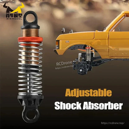 WLtoys MN168 1/12 4WD RC Car, Adjustable shock absorber for RC crawler car by MN Model.