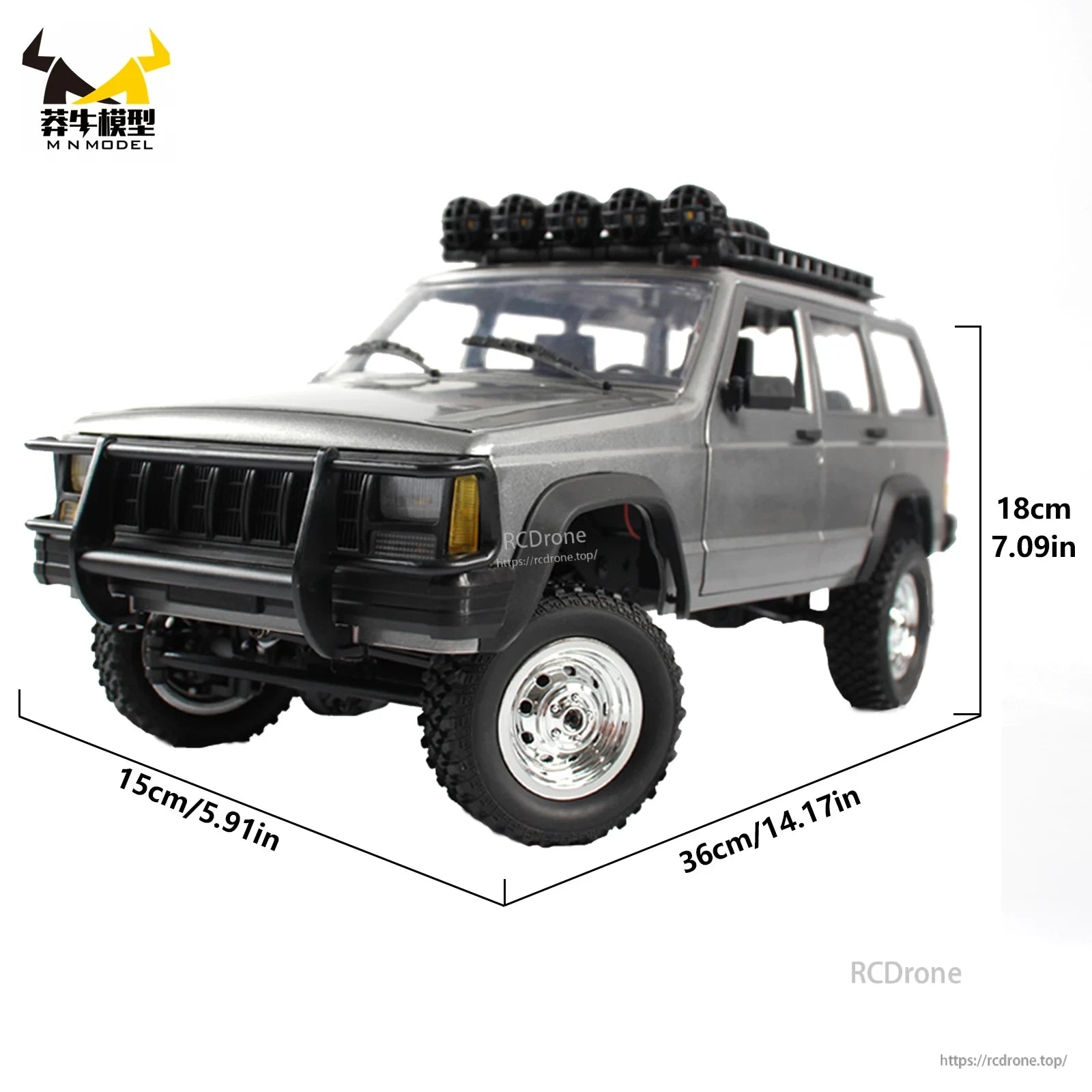 WLtoys MN78 1:12 RTR 4WD Off-Road RC Car, The WLtoys MN78 is a 1:12 scale, 36cm-long, ready-to-run, 4WD off-road RC car designed for rugged terrain and high-performance remote control driving.