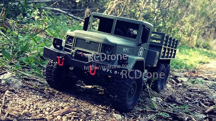 WPL B16 1:16 6WD Rc Car, The chassis is reinforced for off-road use.