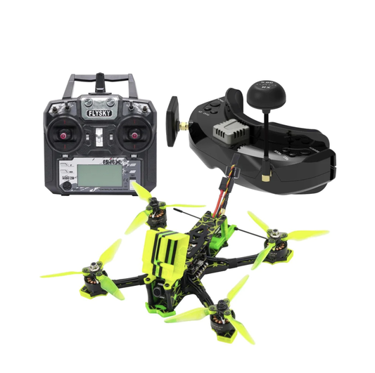 TCMMRC Metsaema215 - FPV course drone camouflage hélice course freestyle volant flexible RC drone kit fpv course drone jouet