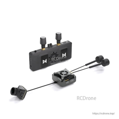 Walksnail Avatar FPV VRX with GT kit components shown on white background (RCDone watermark)