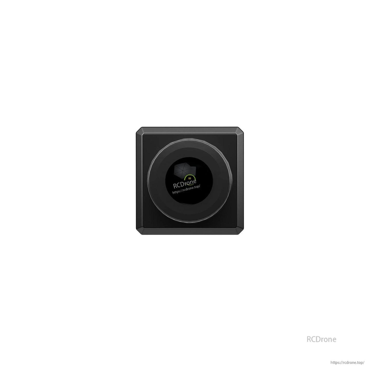 Walksnail Avatar HD Camera front view with centered lens on square black housing