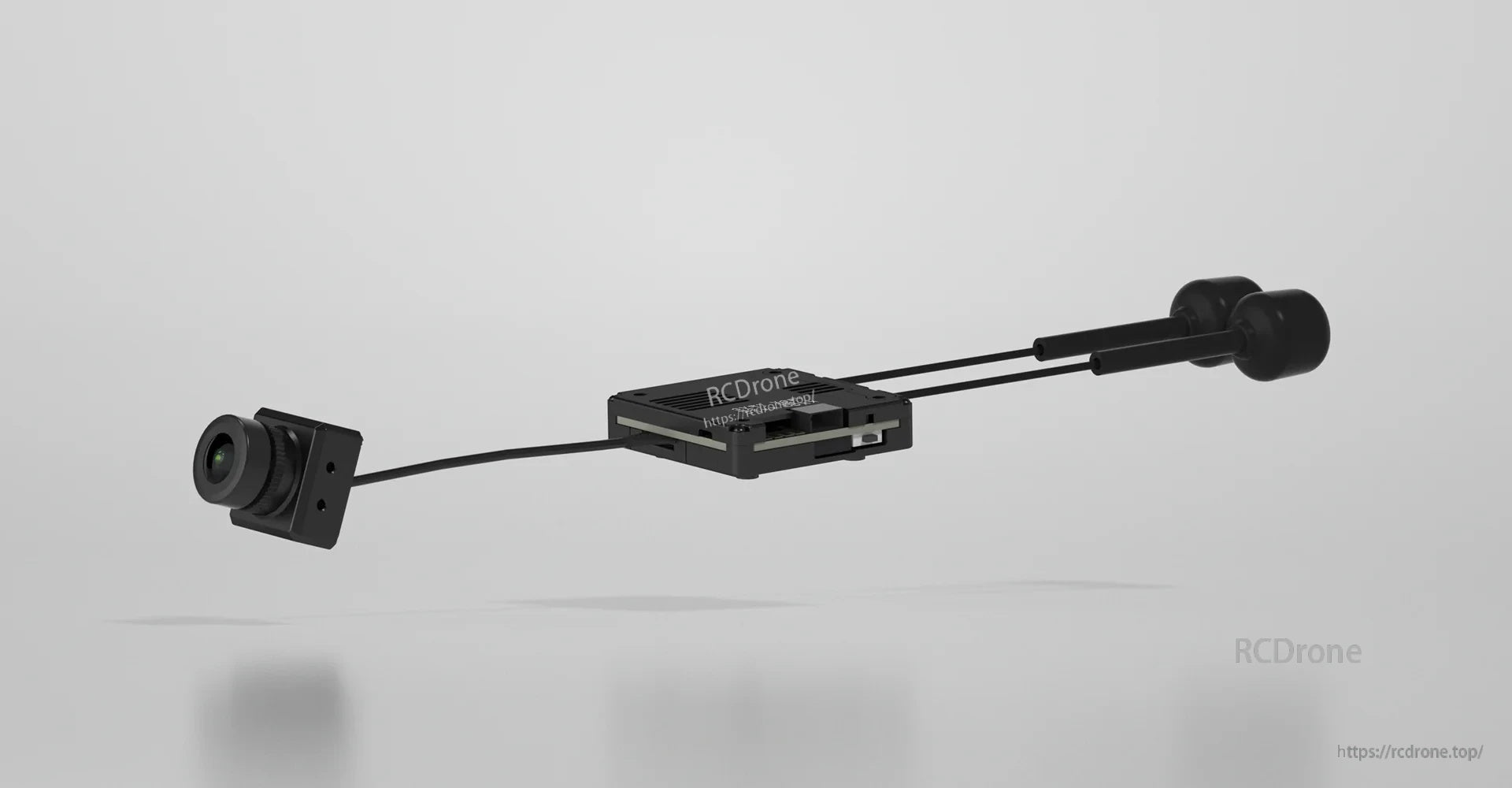 Walksnail Avatar HD Kit V2 (dual antennas) with camera and VTX connected by cable