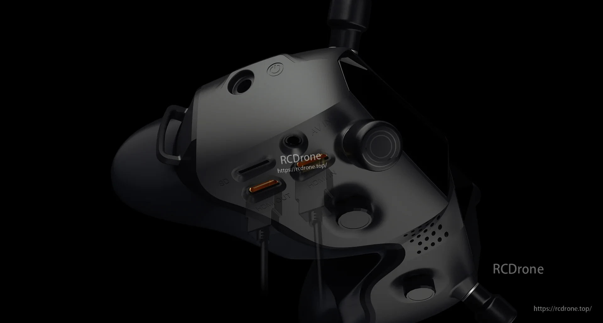Angled side profile of the goggles highlighting the compact shell, venting, and front module area