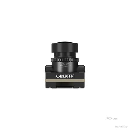 Side profile view showing CADDXFPV branding and lens stack height