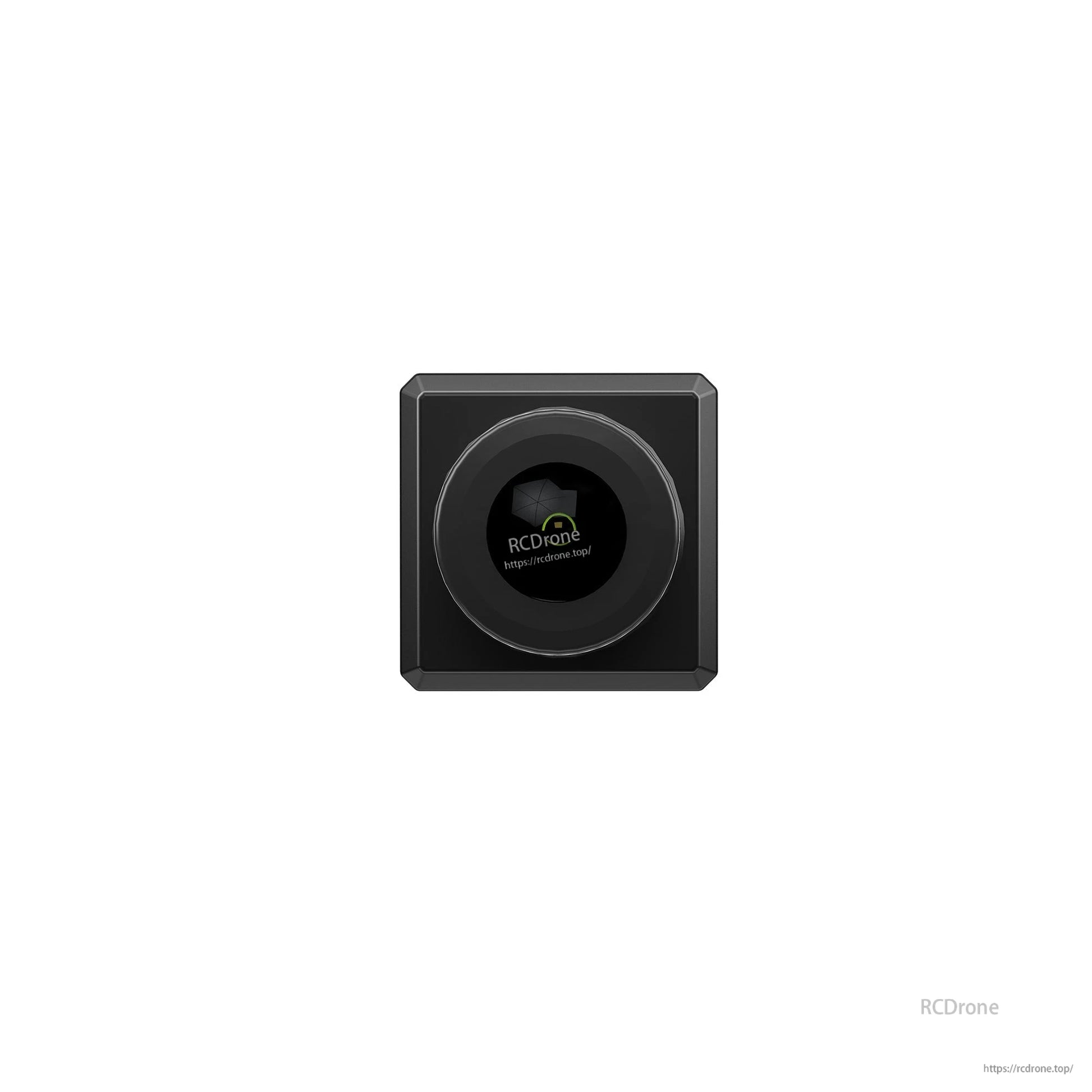 Walksnail Avatar HD Nano FPV Camera straight-on front view of lens and square housing