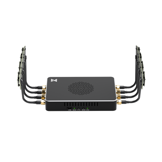 Walksnail Avatar Repeater HD FPV video transmission range extender, 5.2G/5.8G LHCP antennas, 9-26V, 1080p/100fps
