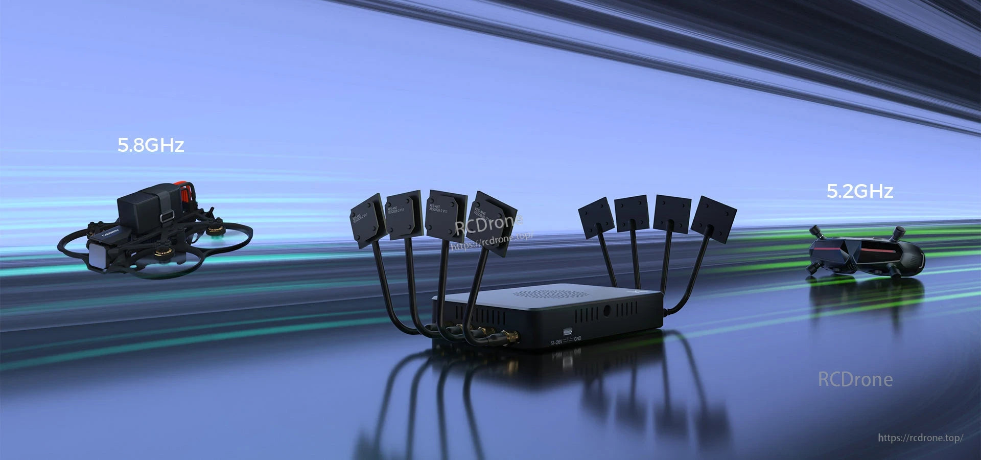 Walksnail Avatar Repeater, Seamless compatibility designed for Walksnail ecosystem, compatible with select devices including Goggles X, Avatar VRX, and all Walksnail VTXs.