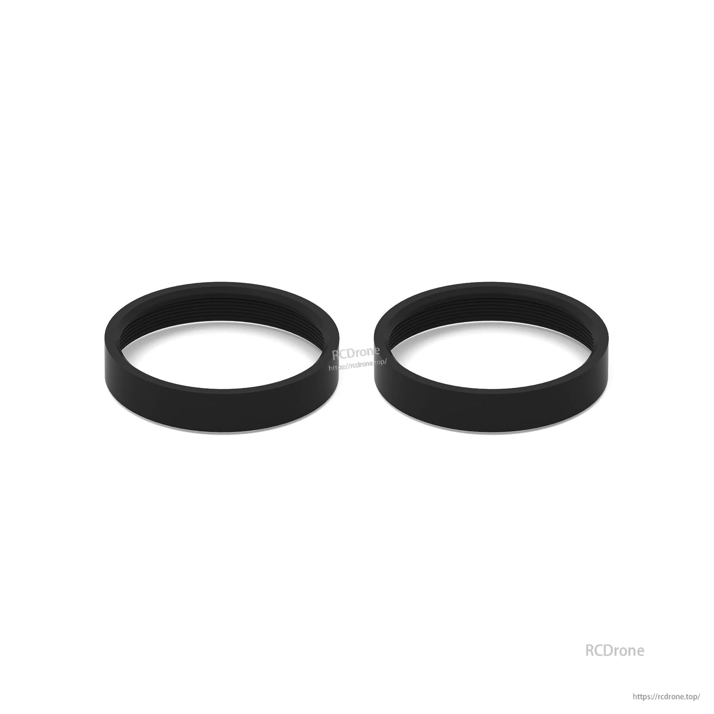 Walksnail Avatar HD Goggles X lens frame rings shown side by side, front view (pair)